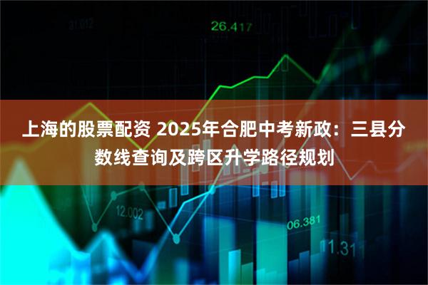 上海的股票配资 2025年合肥中考新政：三县分数线查询及跨区升学路径规划